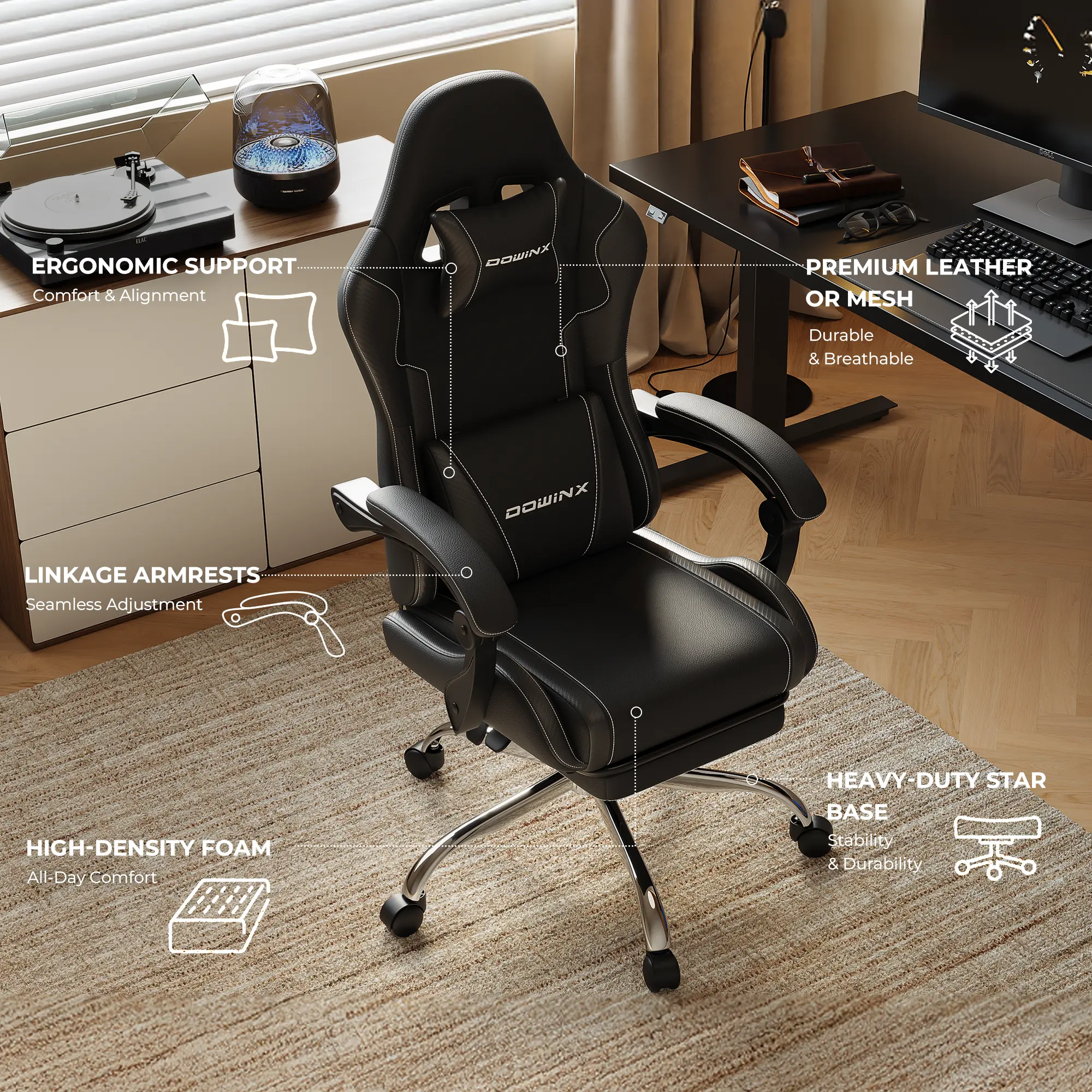 Dowinx New Product Series LS-6658C-Black - Image 6