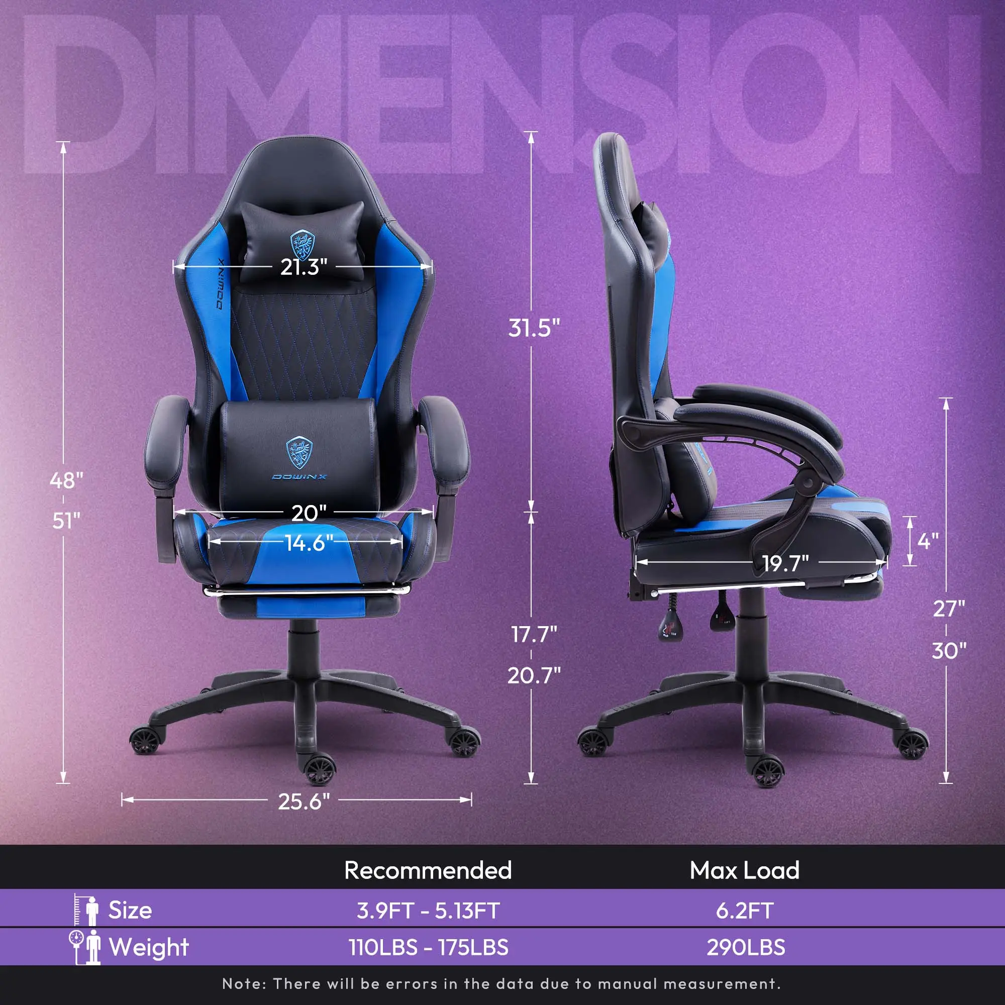 Dowinx Basic Series LS-6658BM Blue - Image 6