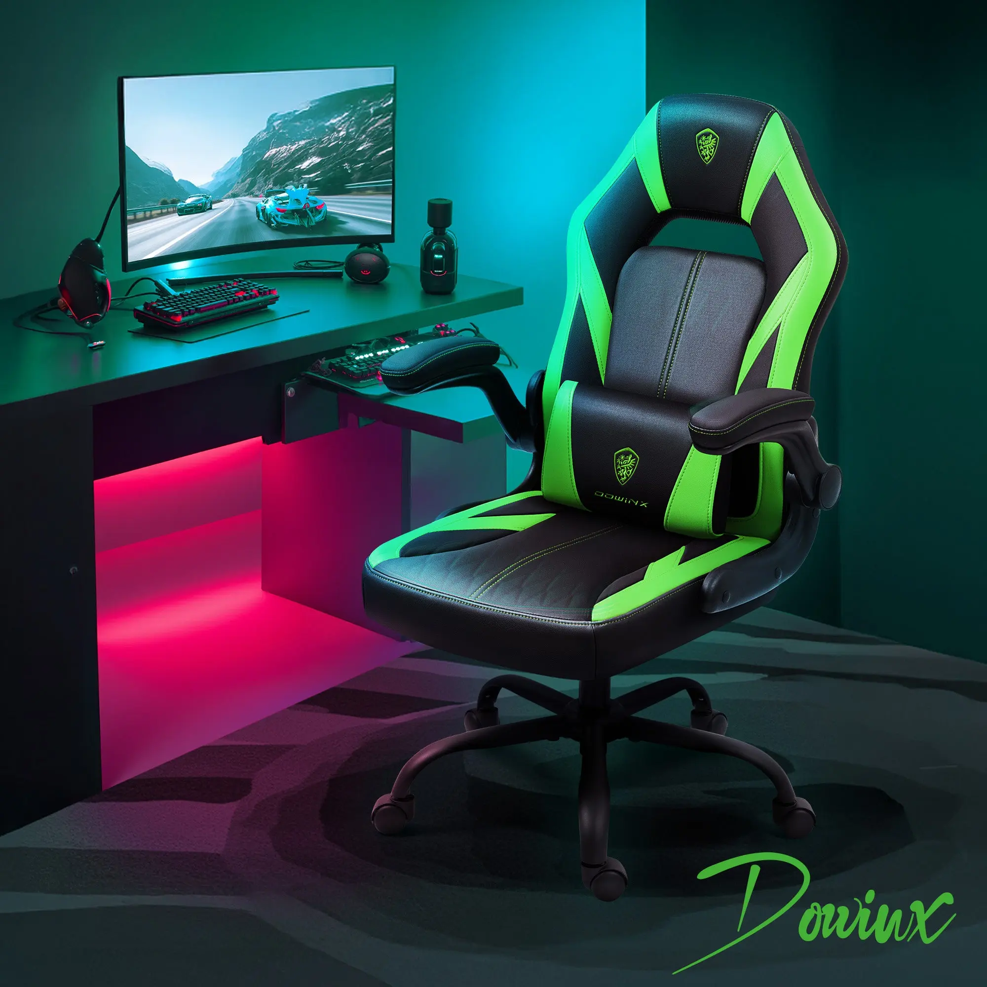 Dowinx Basic Series LS-6661 Black-Green - Image 2