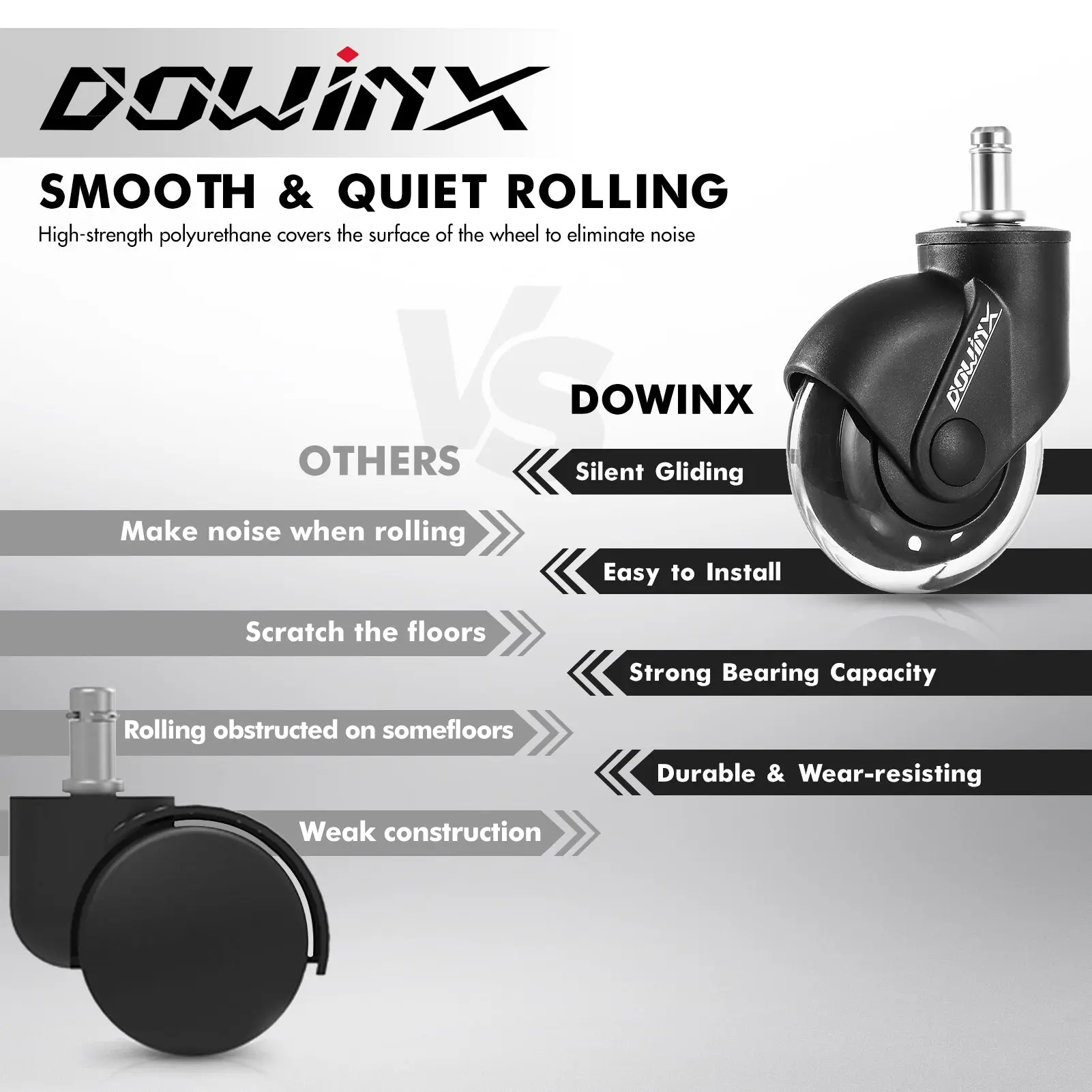DOWINX CHAIR CASTORS - Image 5