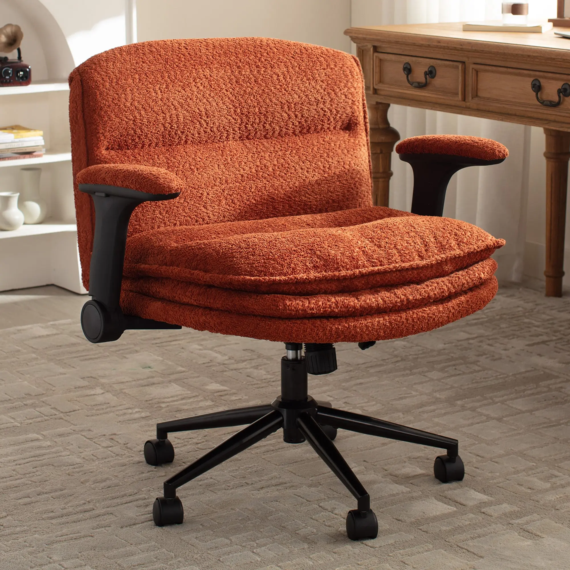 Dowinx Criss Cross Chair – Adjustable & Swivel-Orange