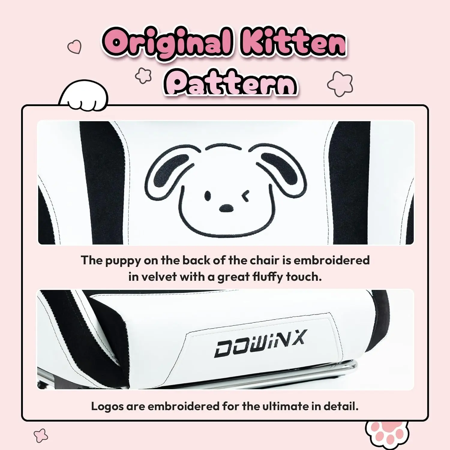 Dowinx Cute Series 6655-Black and White - Image 3