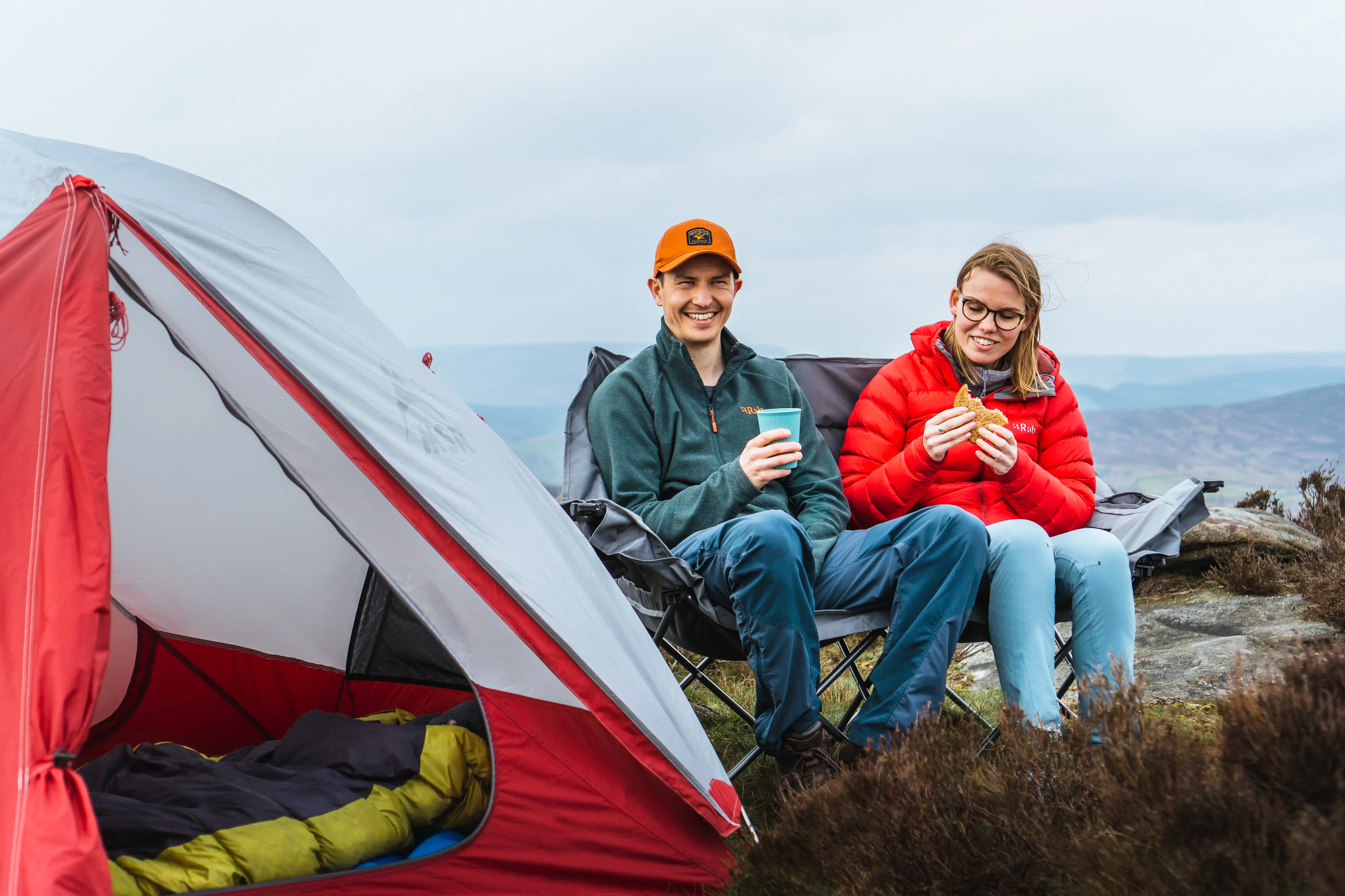 Dowinx Double Camping Chair HY-Grey PRO - Image 7