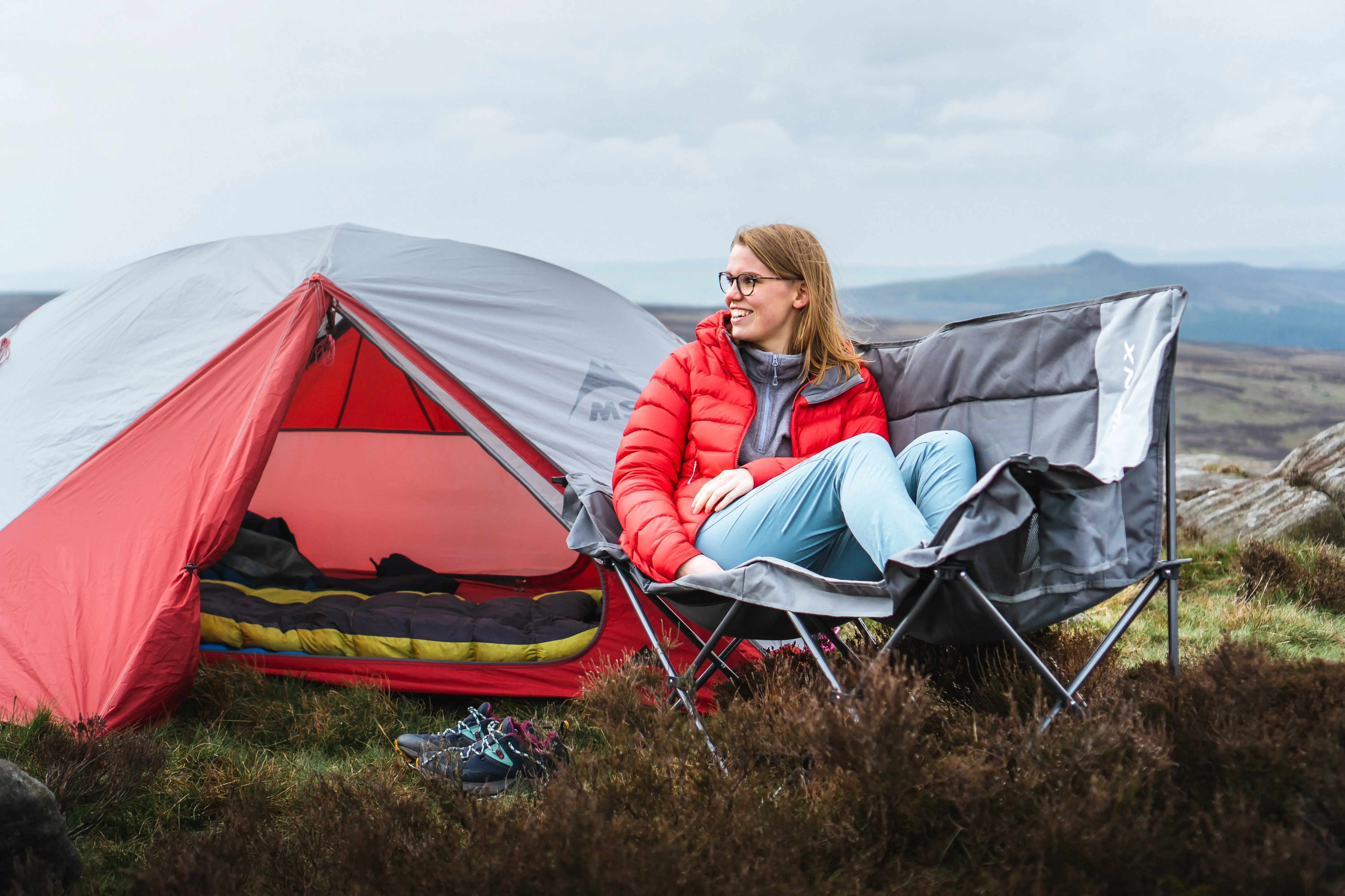Dowinx Double Camping Chair HY-Grey PRO - Image 8