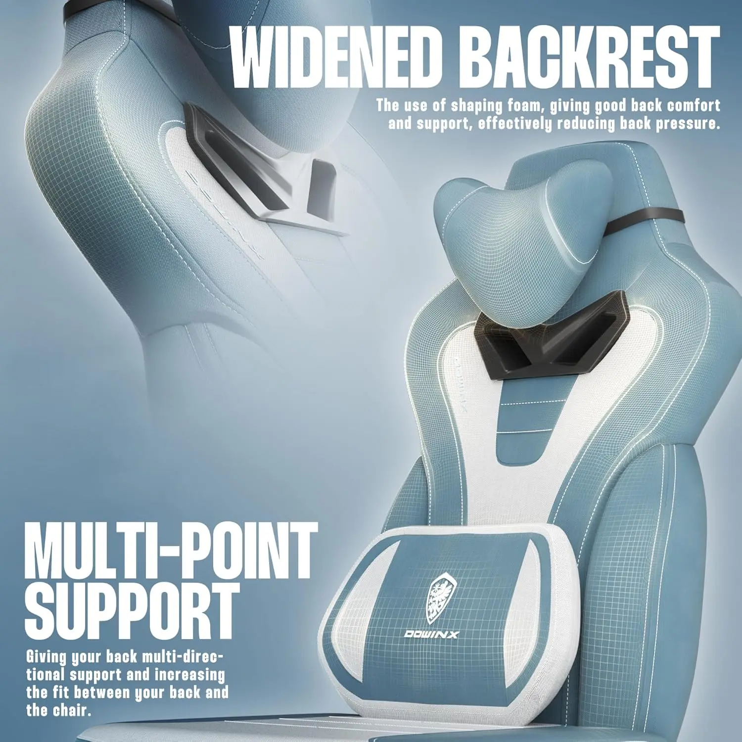 Heavy-Duty Series -MB30B Blue (Fabric) - Image 4