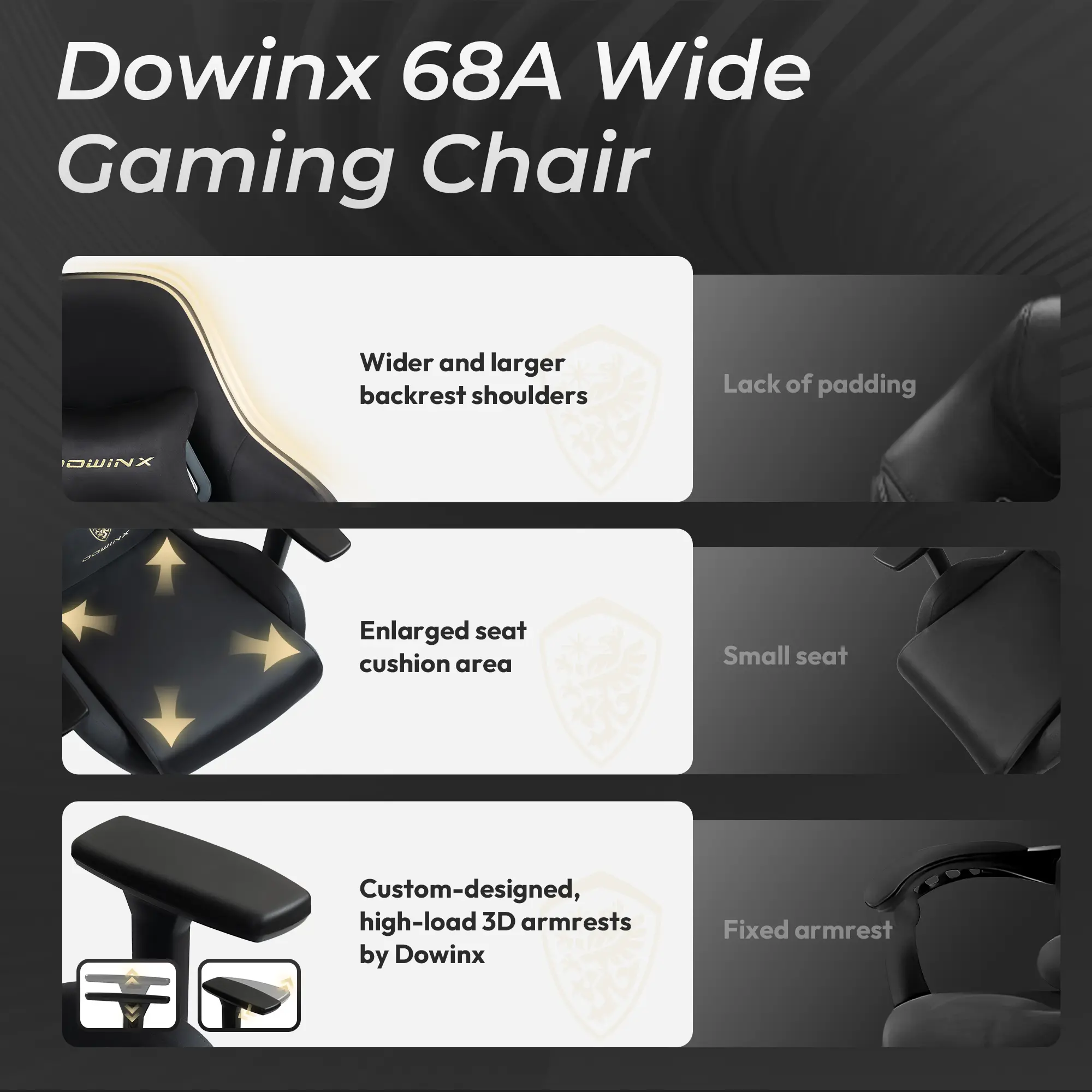 Dowinx Luxury Series Suede LS-6668A Black - Image 8