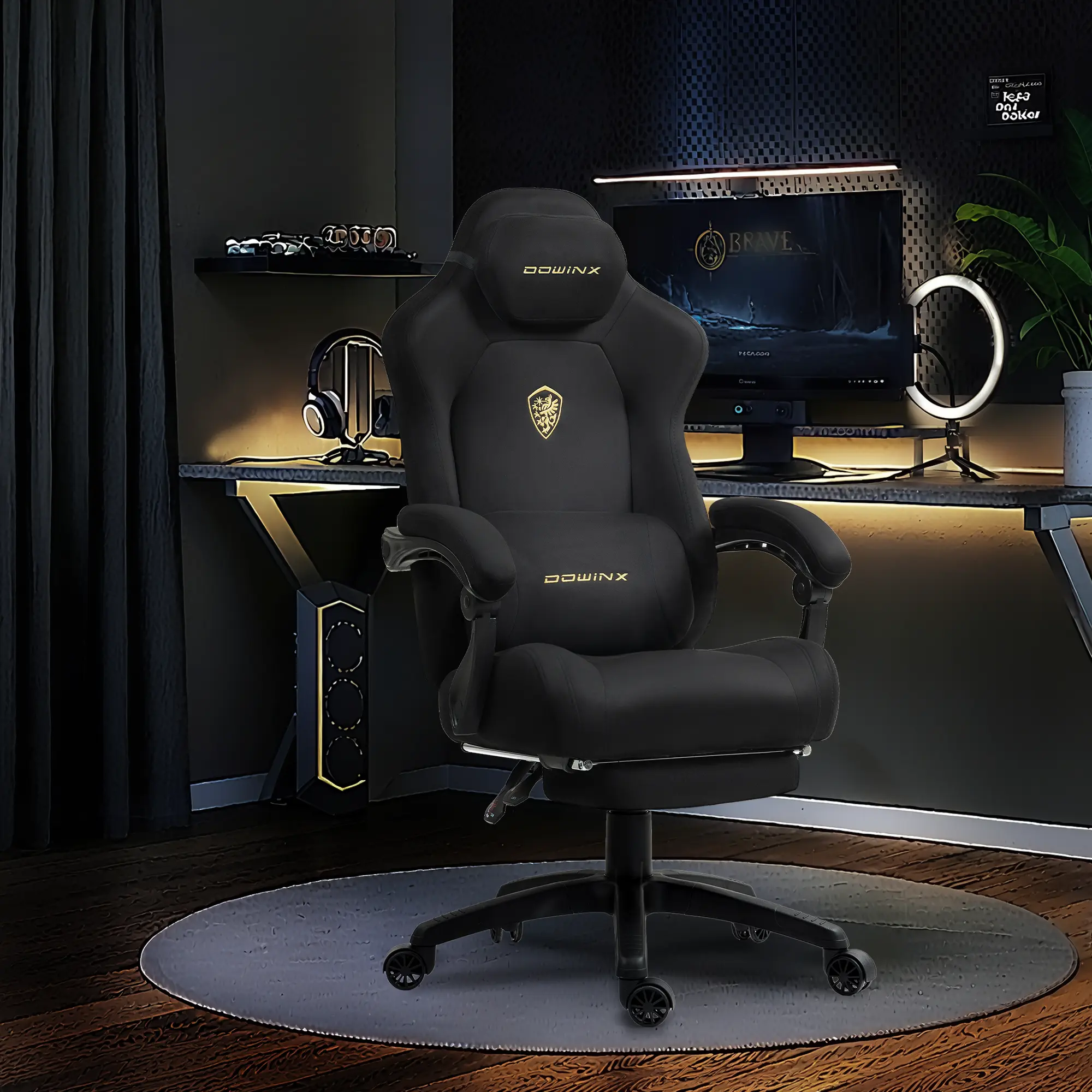 Dowinx Luxury Series Suede LS-6668E Black - Image 9