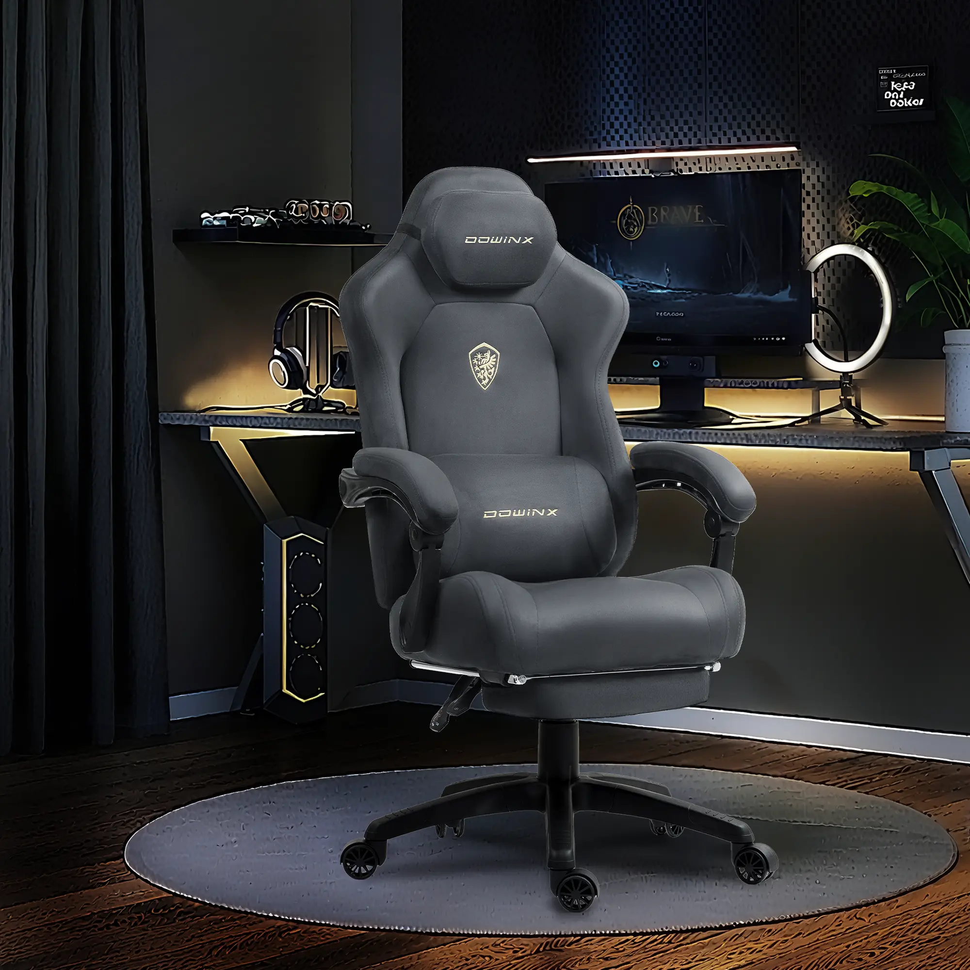 Dowinx Luxury Series Suede LS-6668E Grey - Image 3
