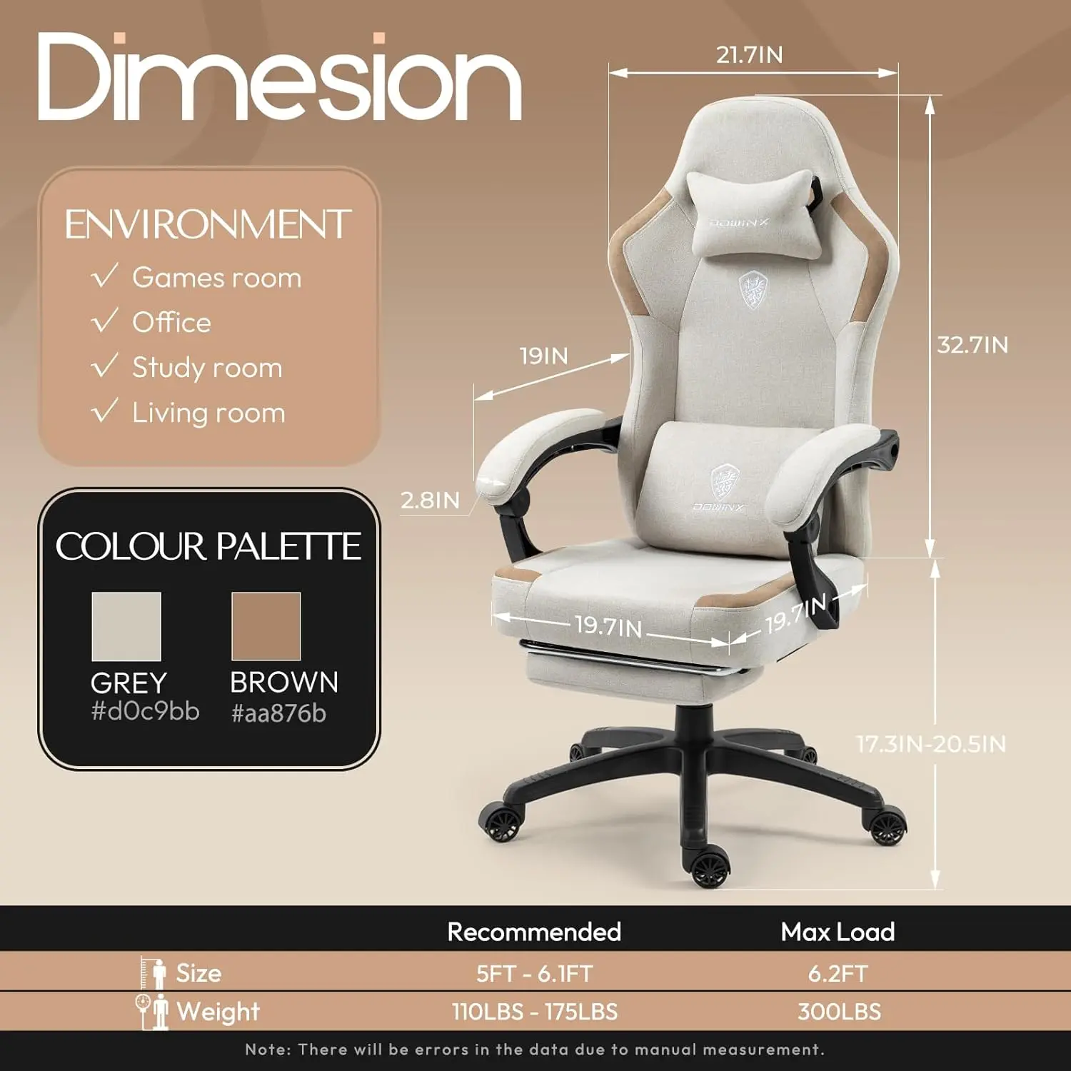 Dowinx Simple Series 6657K Beige - Image 7