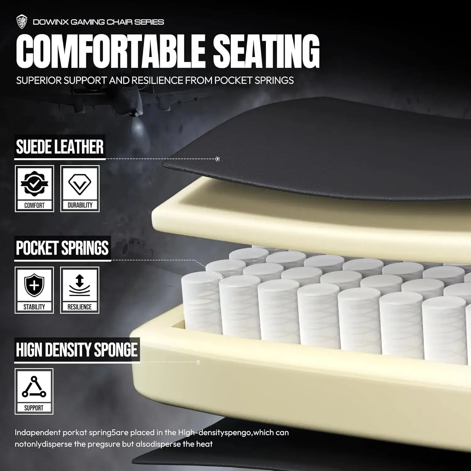 HEATED MASSAGE SERIES MB37 WHITE (PU) - Image 3