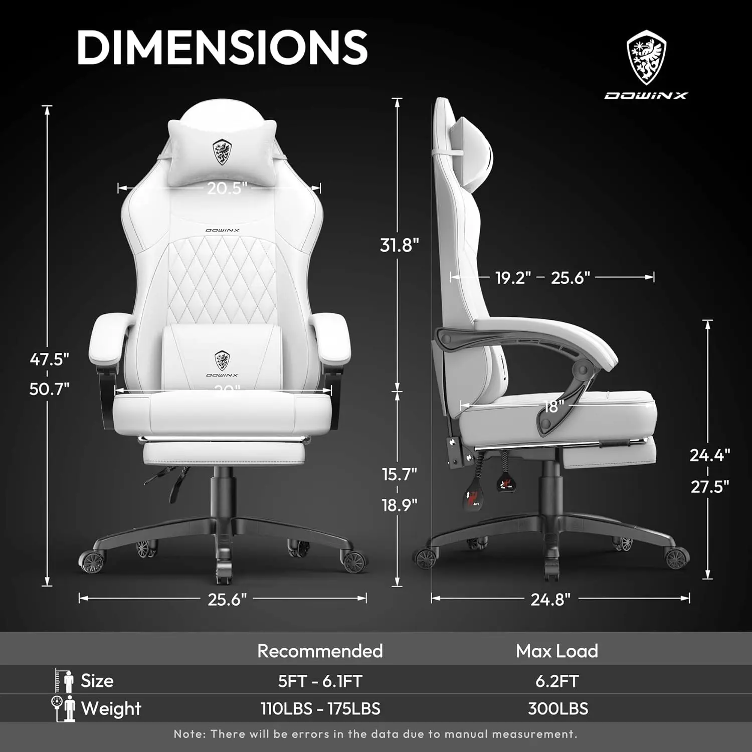 ERGONOMIC SERIES 6650-All White - Image 8
