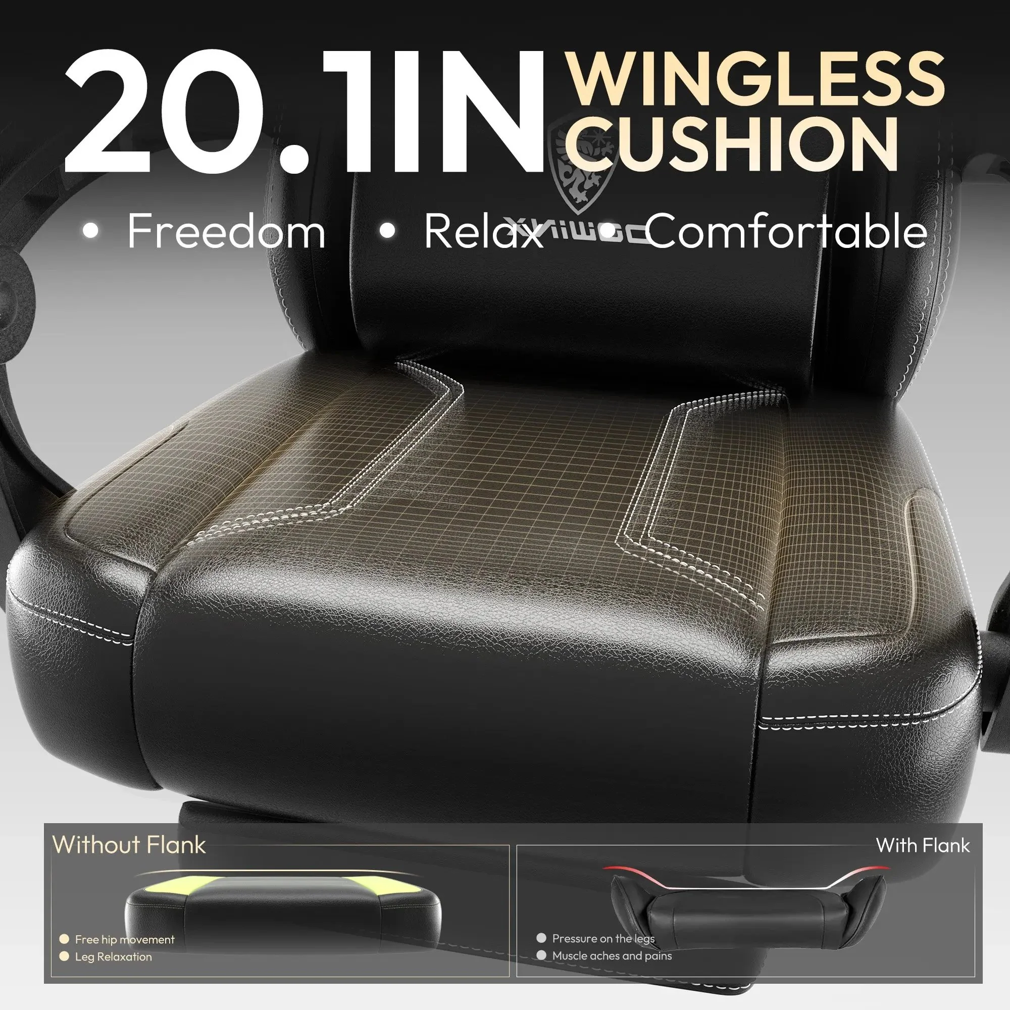 ERGONOMIC SERIES 6650-Black|Dowinx - Image 4
