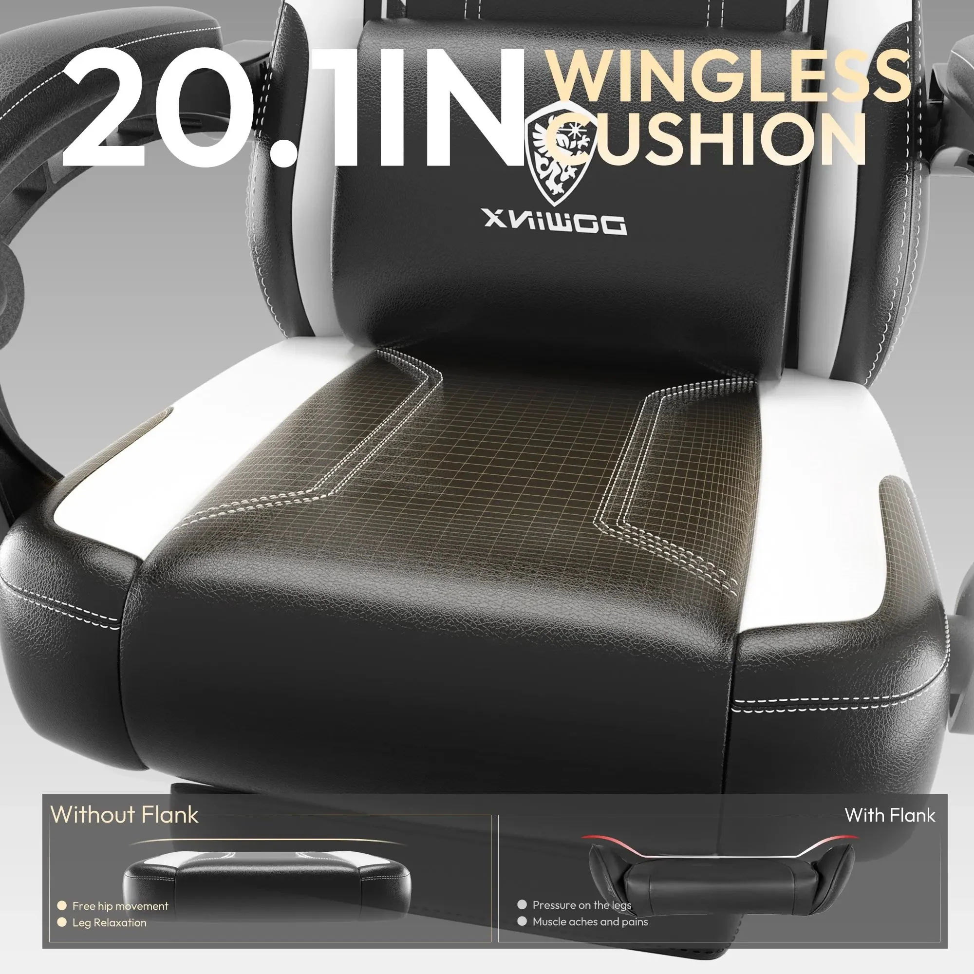 ERGONOMIC SERIES 6650-BLACK&WHITE|Dowinx - Image 6