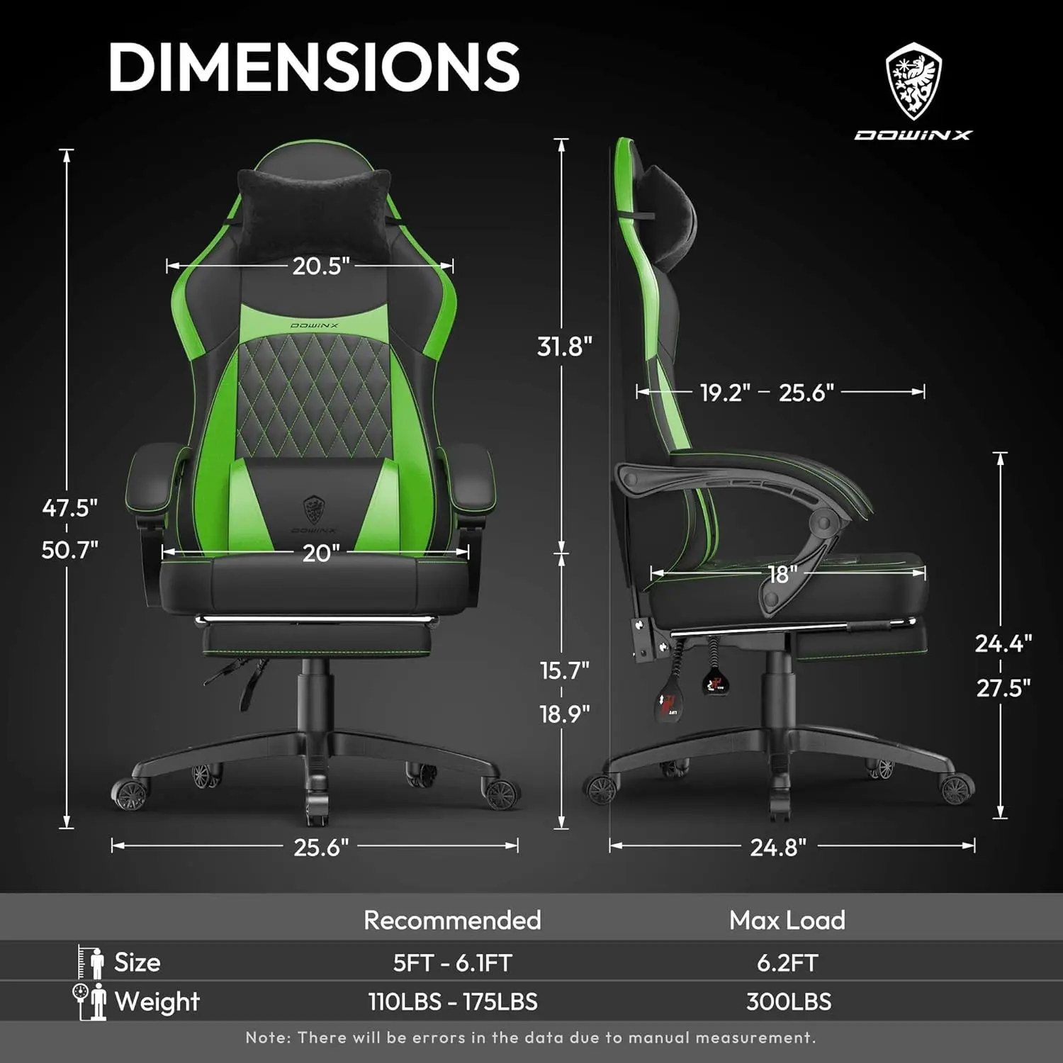 ERGONOMIC SERIES 6650A- Green New - Image 8