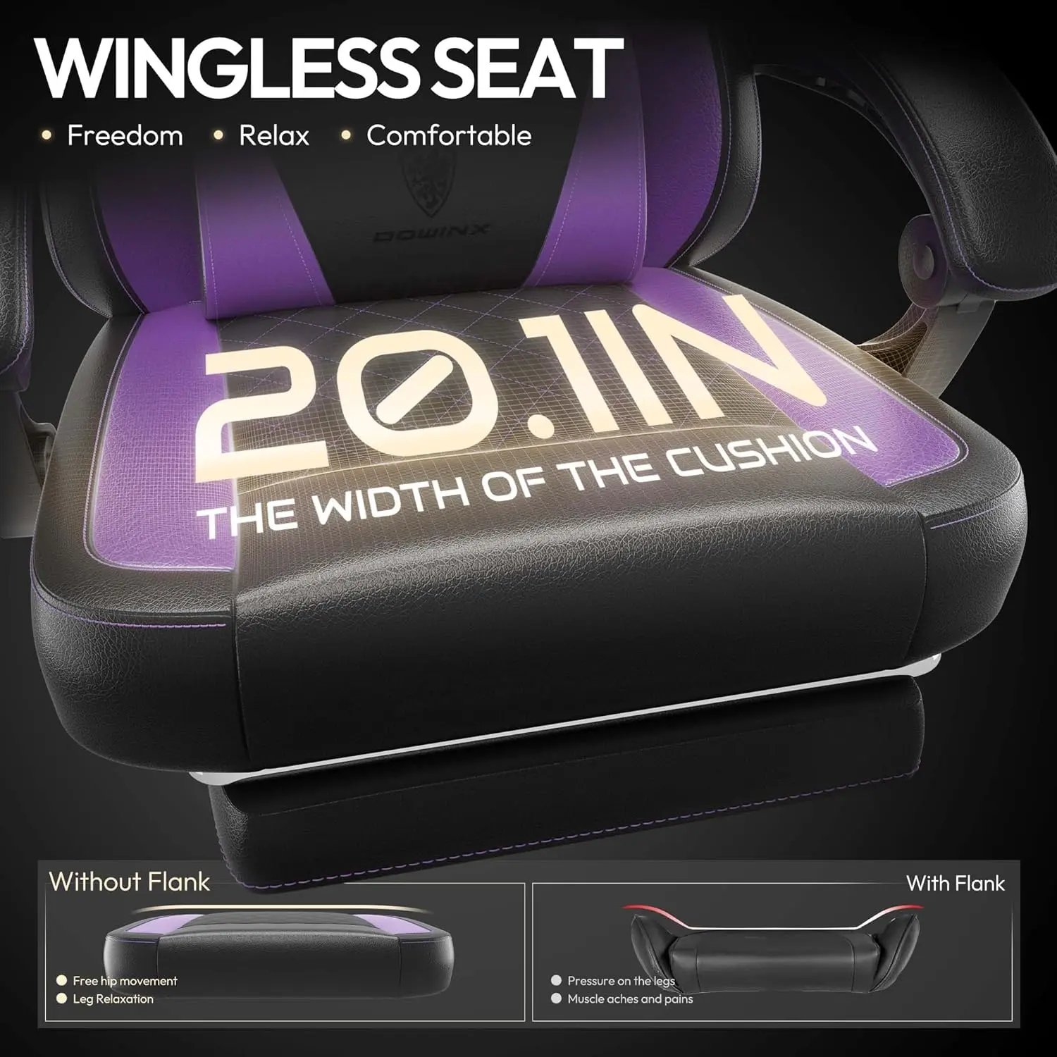 ERGONOMIC SERIES 6650A-Purple New - Image 4