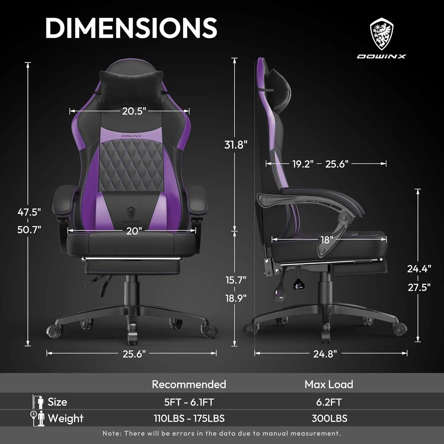 ERGONOMIC SERIES 6650A-Purple New - Image 8