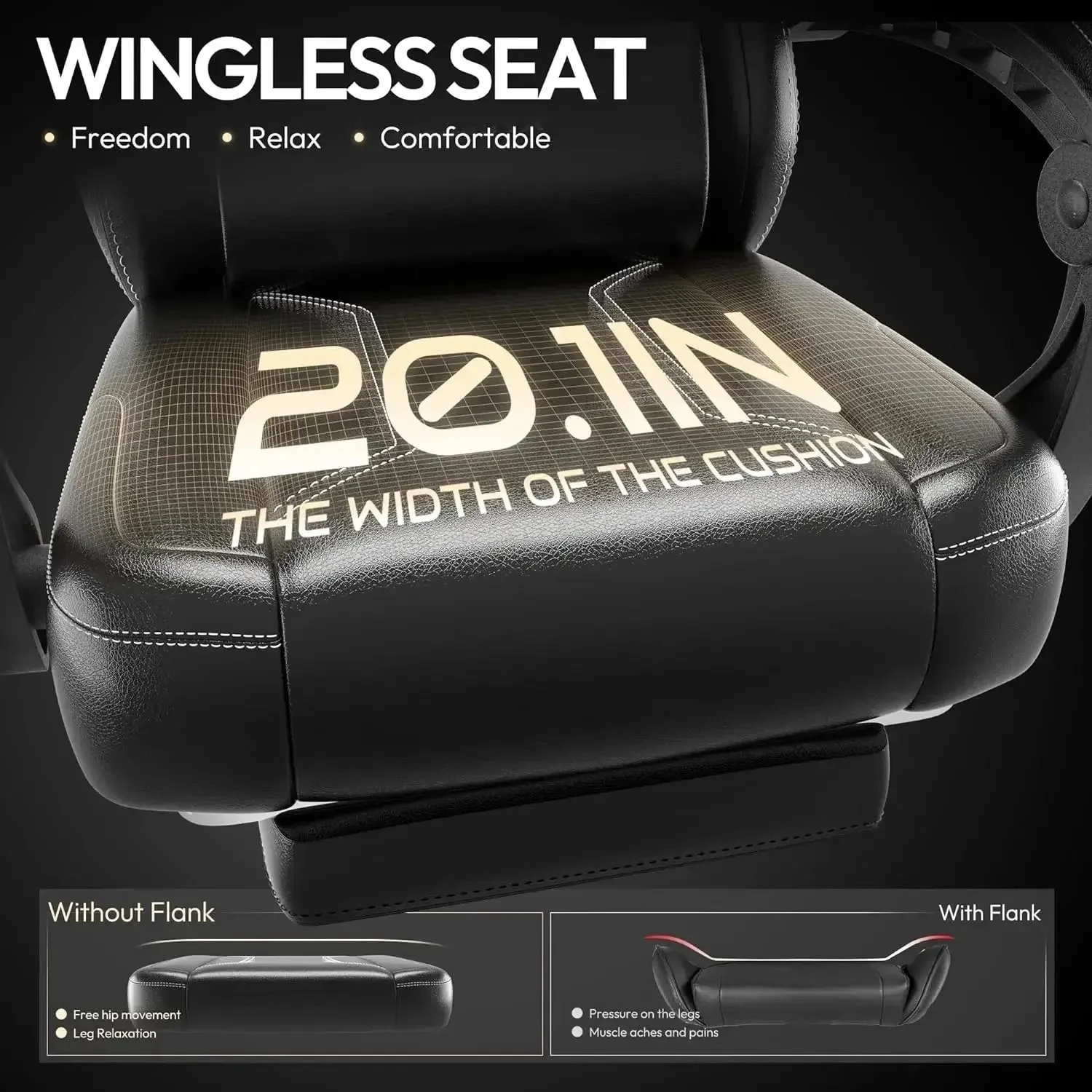 ERGONOMIC SERIES 6650-Black - Image 7
