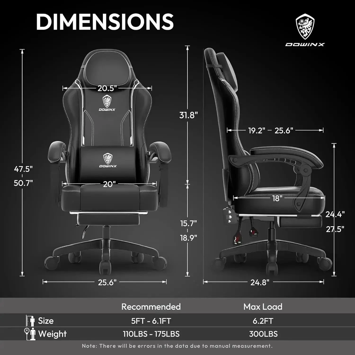 ERGONOMIC SERIES 6650-Black - Image 8