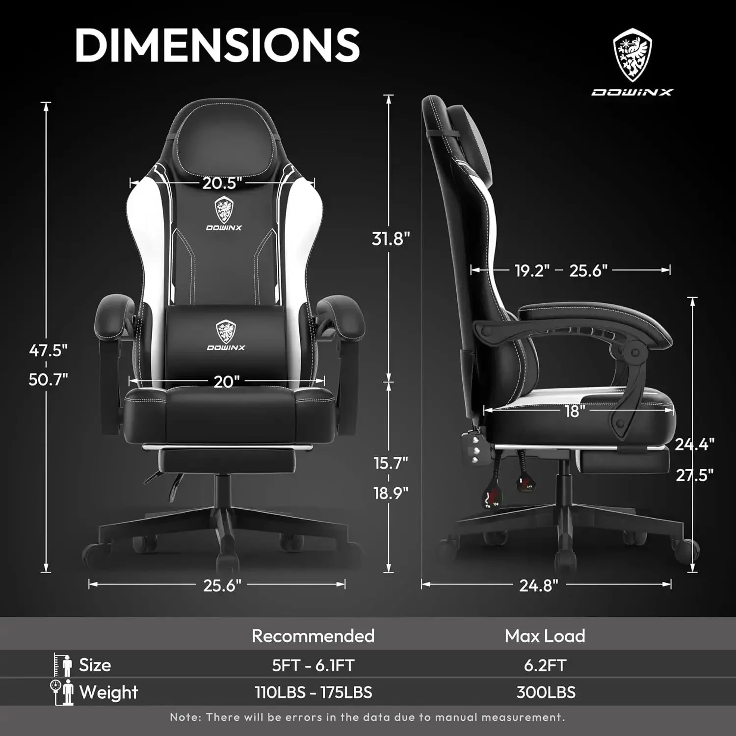 ERGONOMIC SERIES 6650-BLACK&WHITE - Image 8